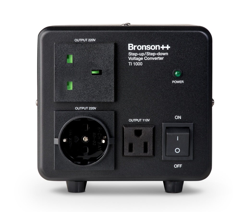Bronson TI-1000: Voltage Converter – 1000W for Traveling and Home use